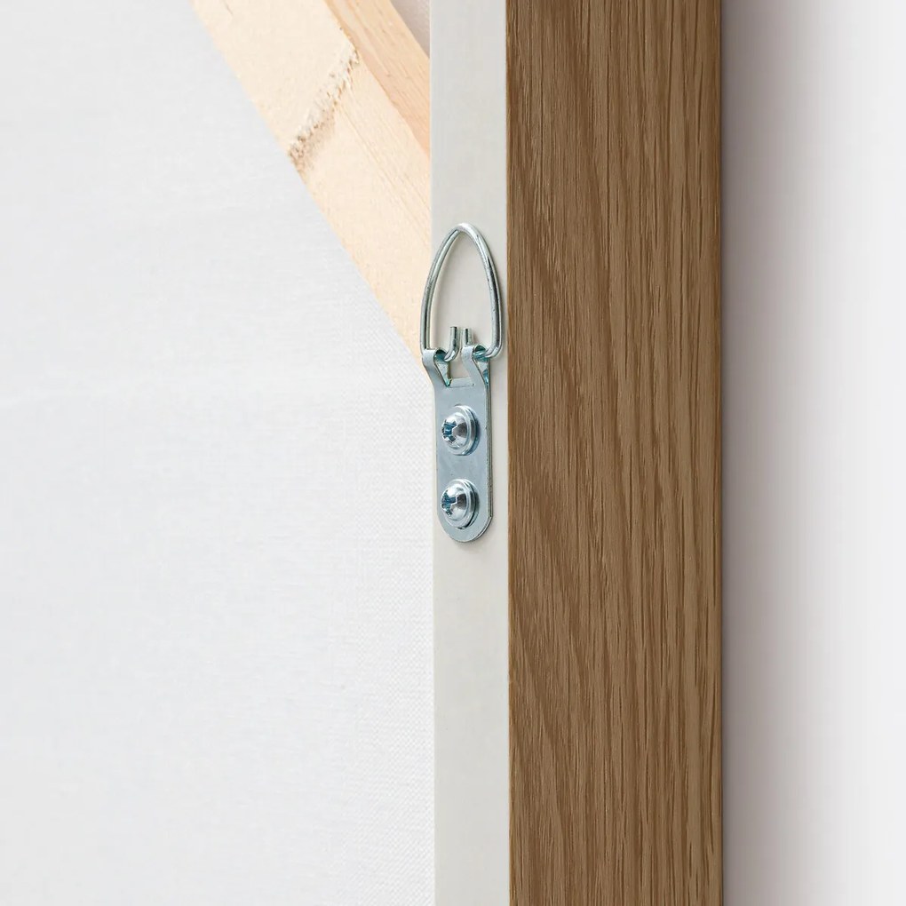 Ingelijst linnen doek, lengte 80 x hoogte 100 cm, SEPYA