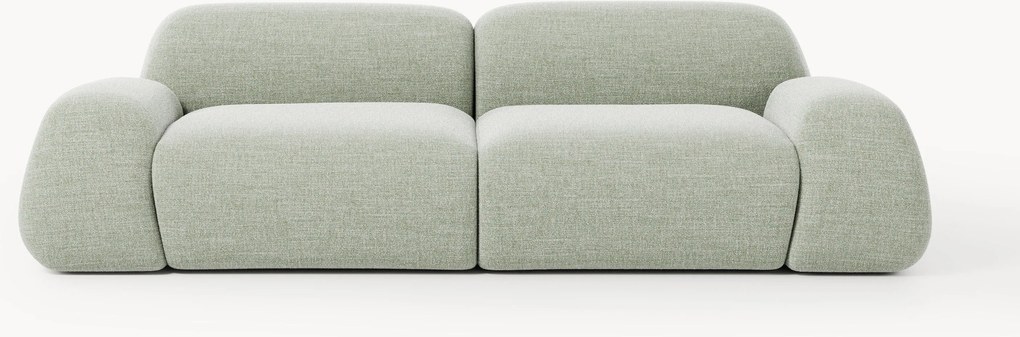 Modulaire bank Wolke (3-zits) van bouclé