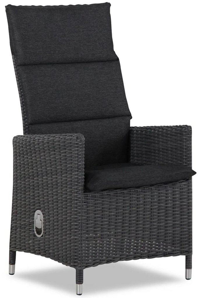 Tuinset 6 personen 260 cm Wicker Grijs Garden Collections Madera/Trente