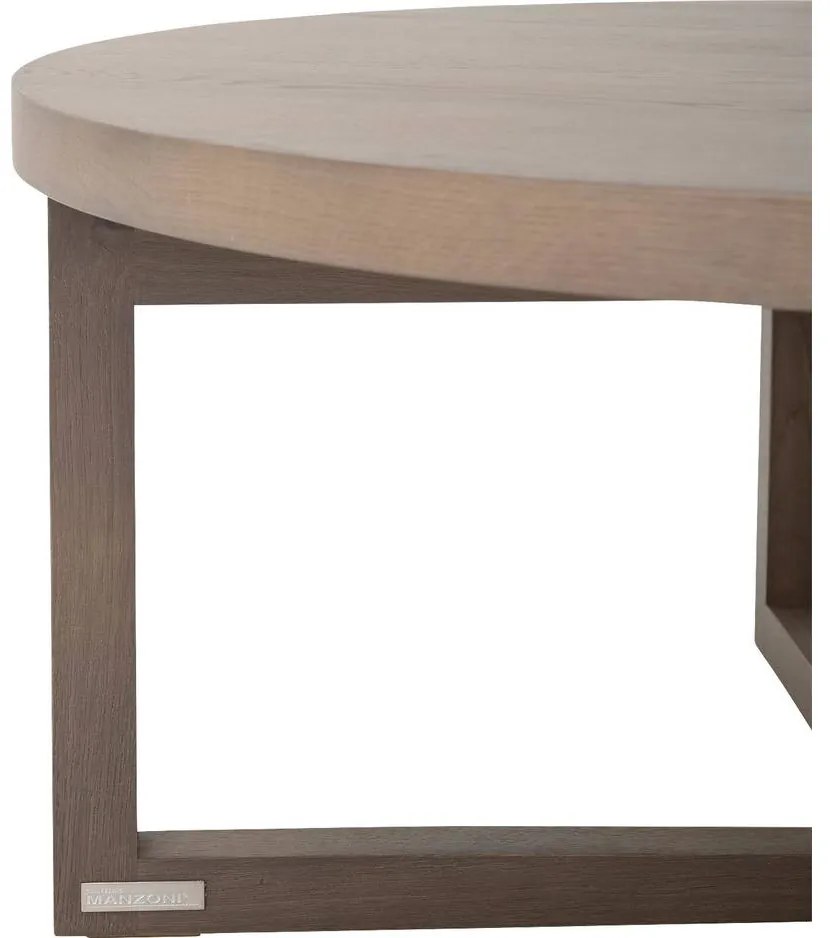 Goossens Salontafel Circulo, Rond 70 cm, 32 cm hoog
