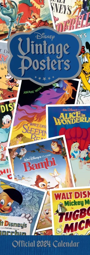 Kalender SL 2024 - Disney Vintage Poster