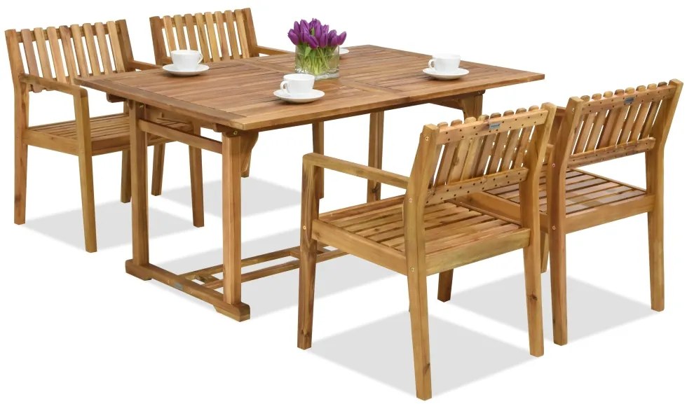 Tuinmeubelen van hout Birma/Timor 4 Garden Point