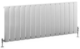 Eastbrook Malmesbury radiator 140x60cm aluminium 1394W wit mat