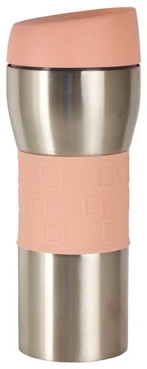 Thermosfles - roze - 400 ml