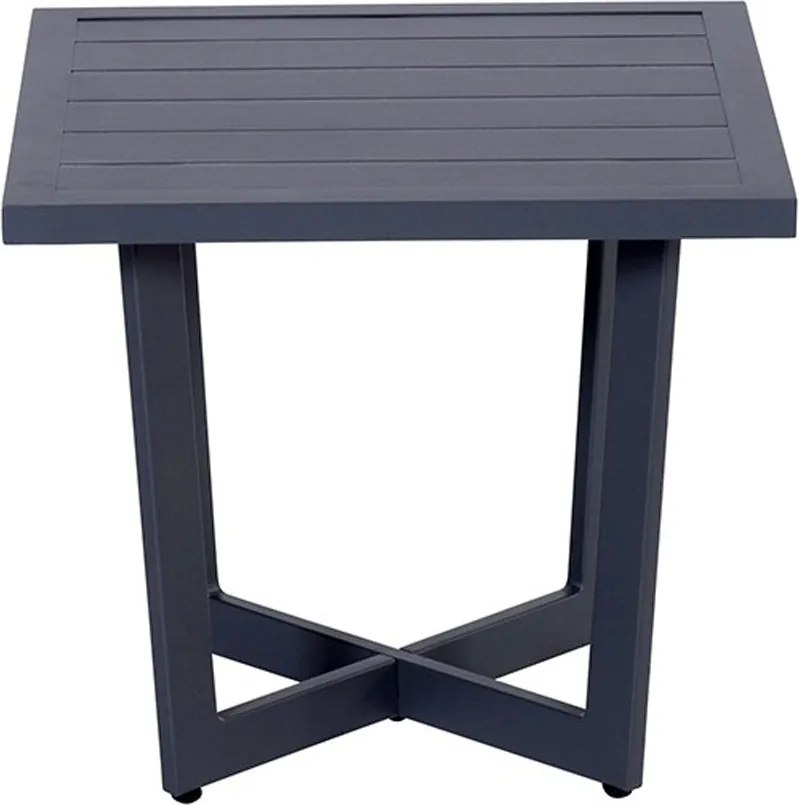 Garden Impressions Kent tuin bijzettafel 47,5x47,5xH42 cm donker grijs