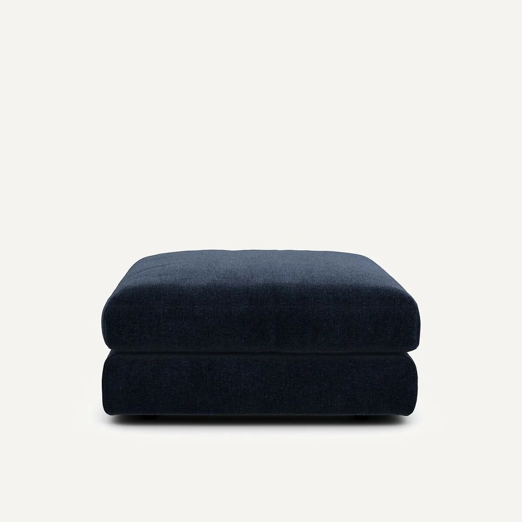 Fluwelen chenille voetenbank, Skander