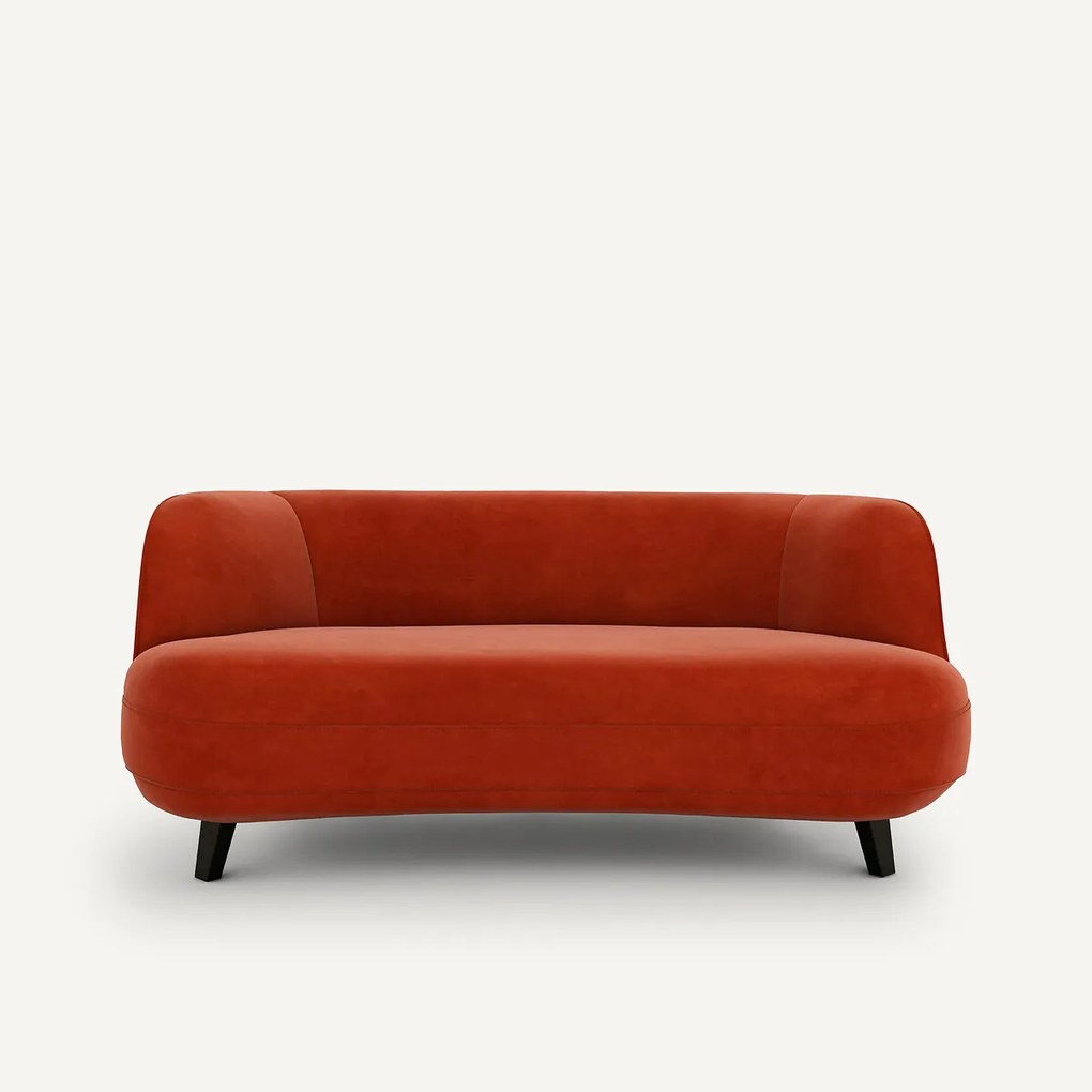 XS Sofa, in fluweel, ROSEBURY, ontwerp door Emmanuel Gallina