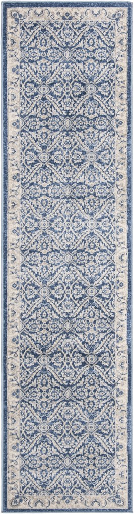 Safavieh | Vloerkleed Bryn Traditioneel 160 x 230 cm marineblauw, crème vloerkleden polypropylene vloerkleden & woontextiel vloerkleden