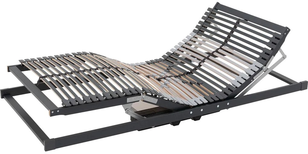 Goossens Lattenbodem Luxe, Lattenbodem inzet 42 lats 70 x 210 cm electrisch verstelbaar