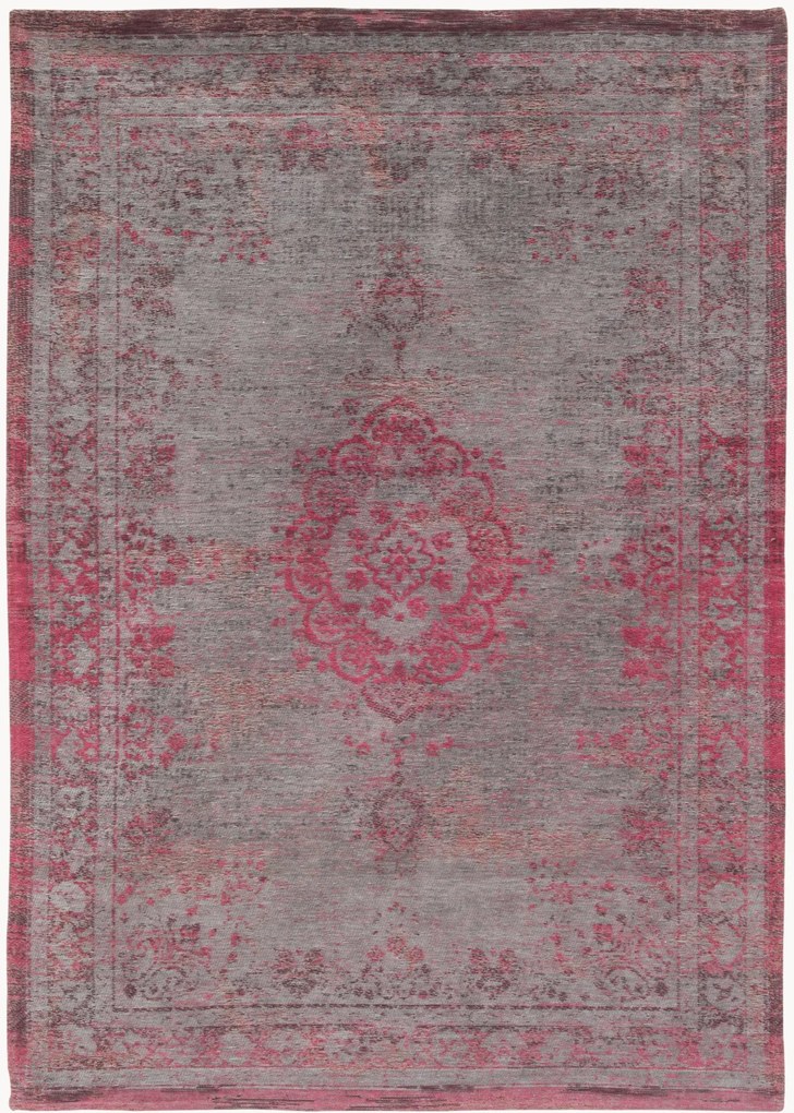 Wasbaar laagpolig indoor & outdoor vloerkleed Pink Flash