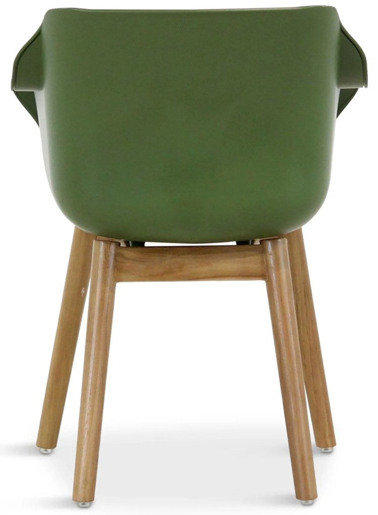 Tuinset Ronde Tuintafel 4 personen 120 cm Kunststof Groen Hartman Sophie