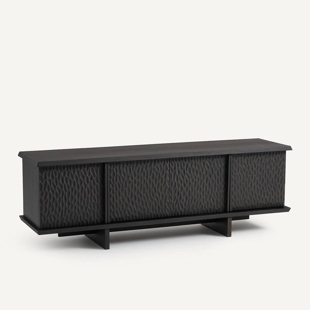 Eiken en fineer 4-deurs buffetkast, Guts