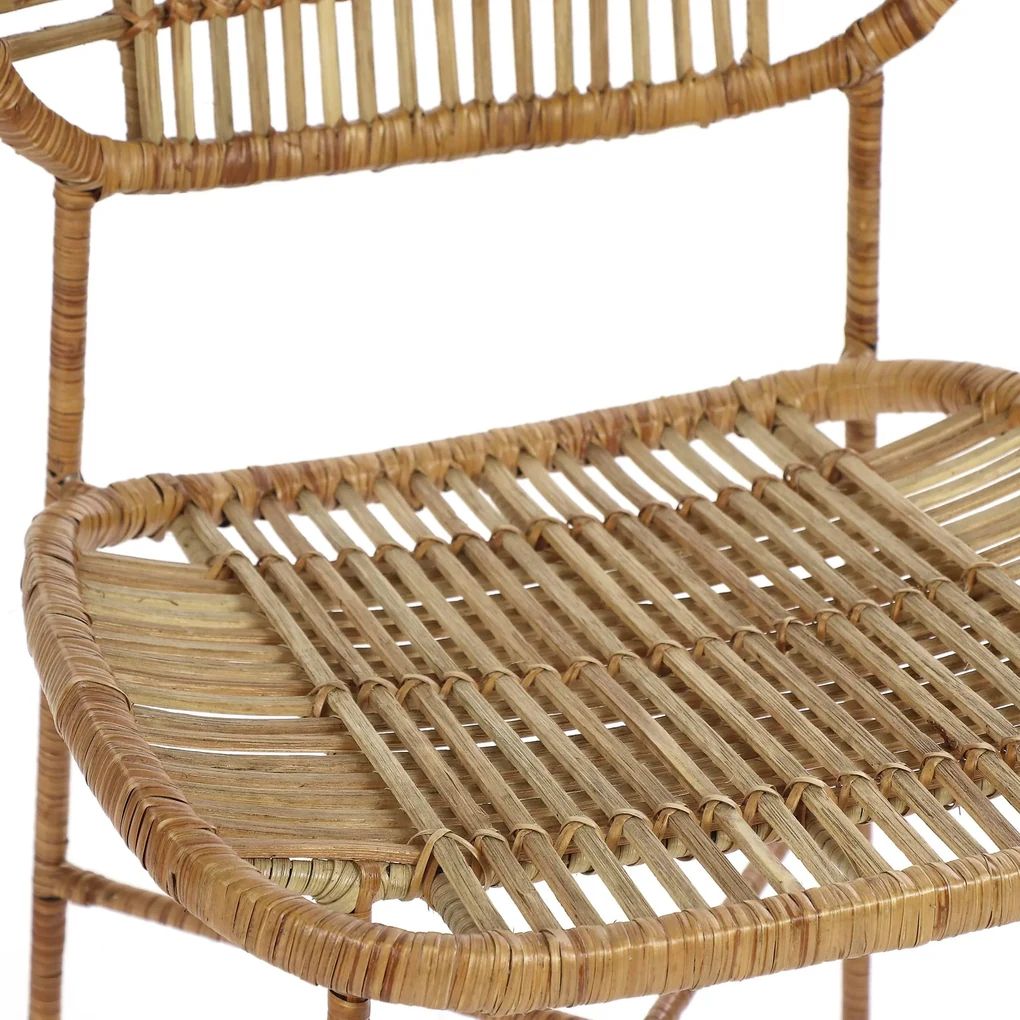 Eetkamerstoel Geneva rotan | Pomax