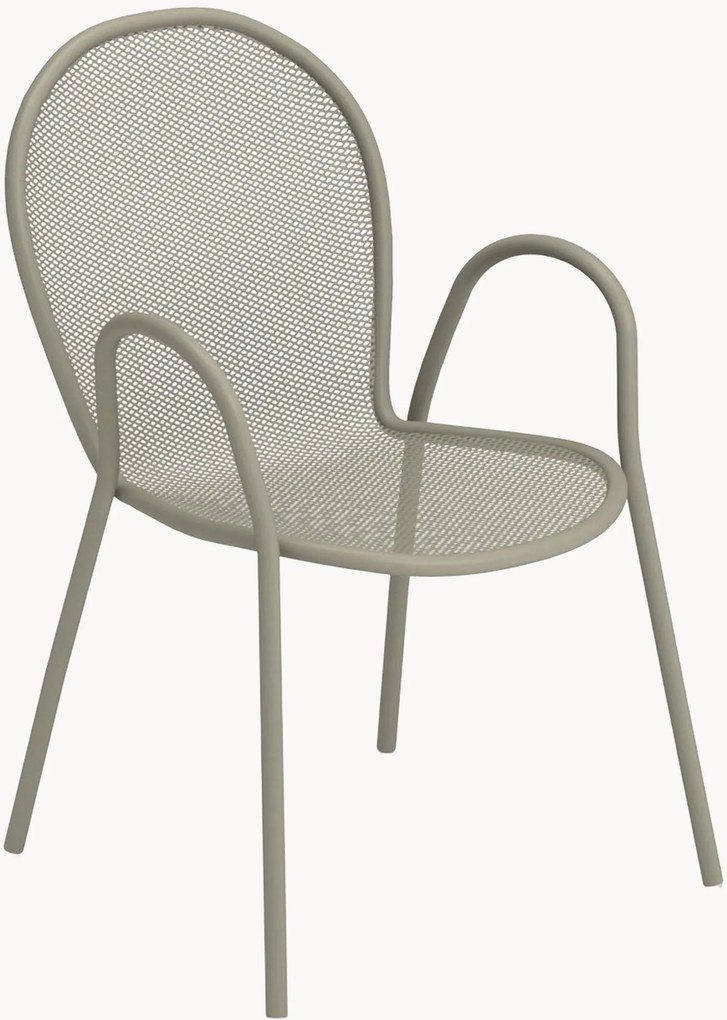 Stapelbare tuinstoel Ronda met armleuningen