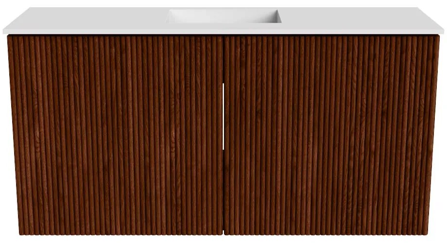 Mondiaz Joya 80cm toiletmeubel ruby met wastafel faye midden 1 kraangat talc