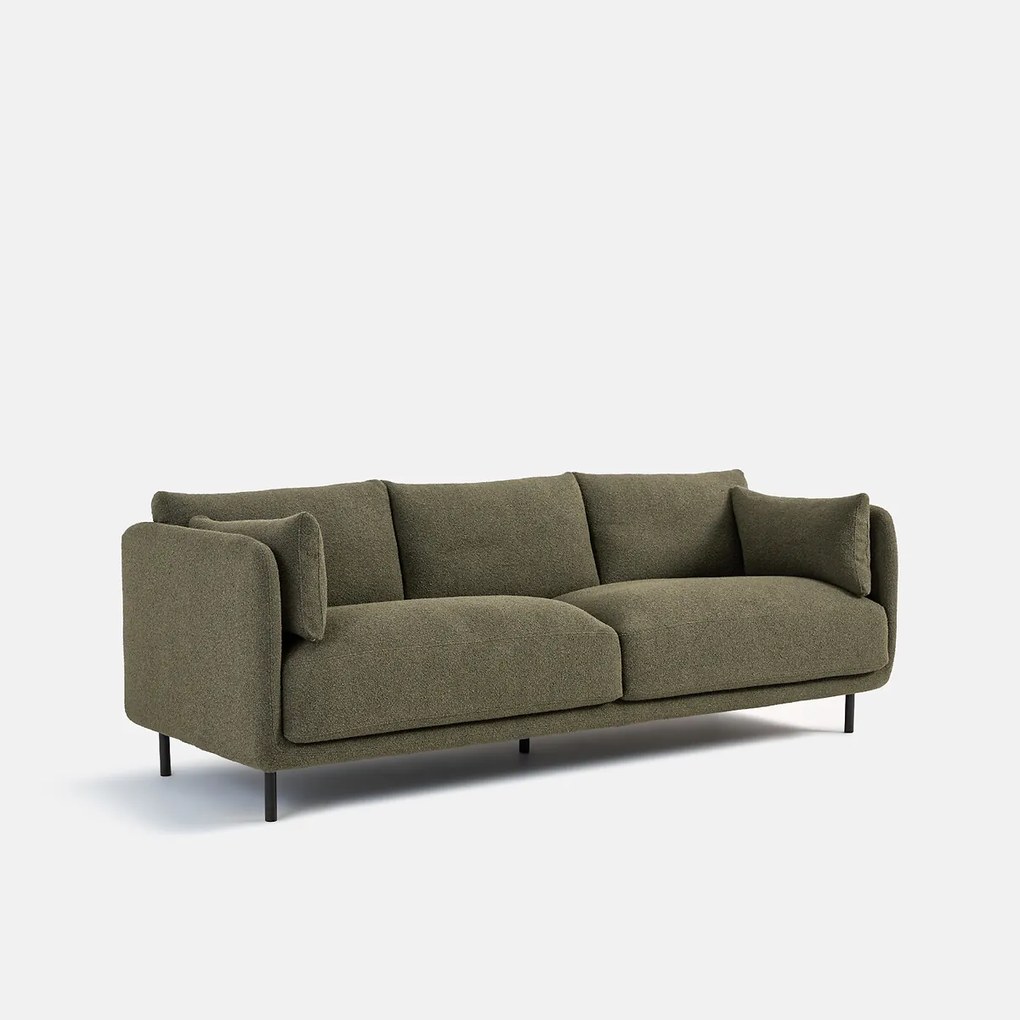 Sofa 3- of 4-zits, fijne badstof, Victor
