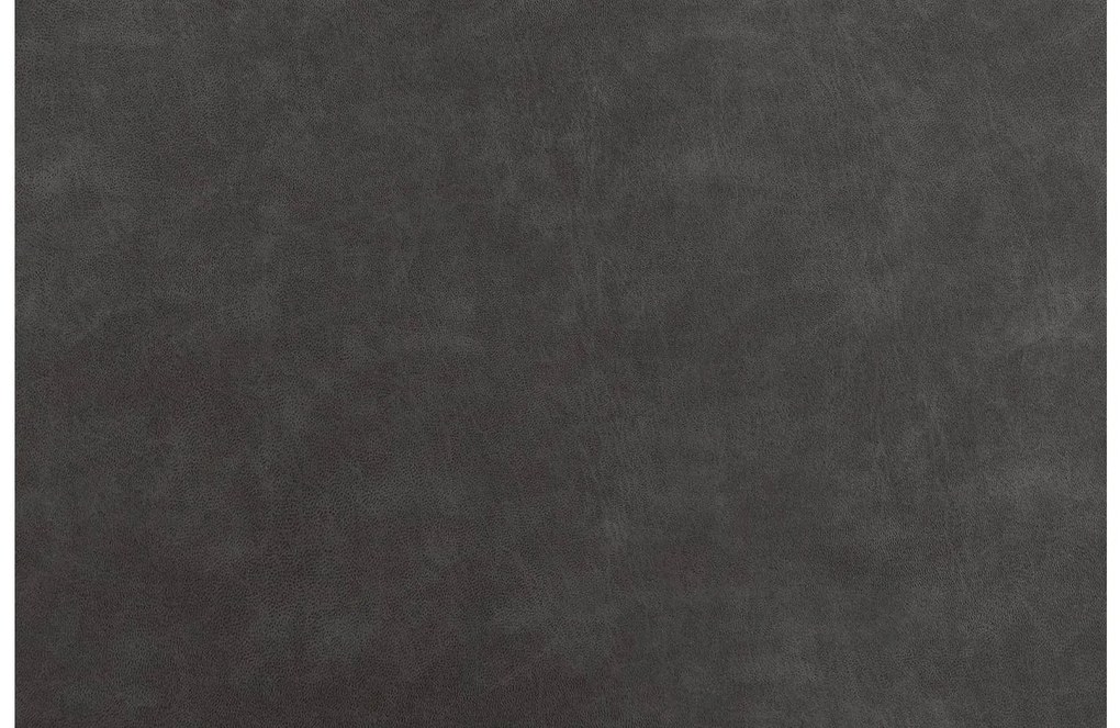 Goossens Key West antraciet, micro leer, 3-zits, modern design