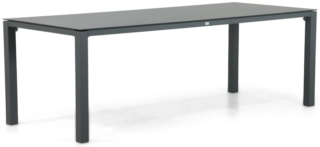 Tuinset 6 personen 220 cm Aluminium/textileen Grijs Domani Furniture Verde/Mateo