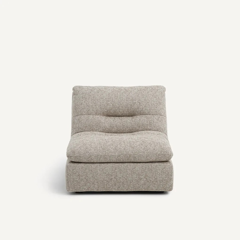 Modulaire loungestoel van katoenmix, Giuliano