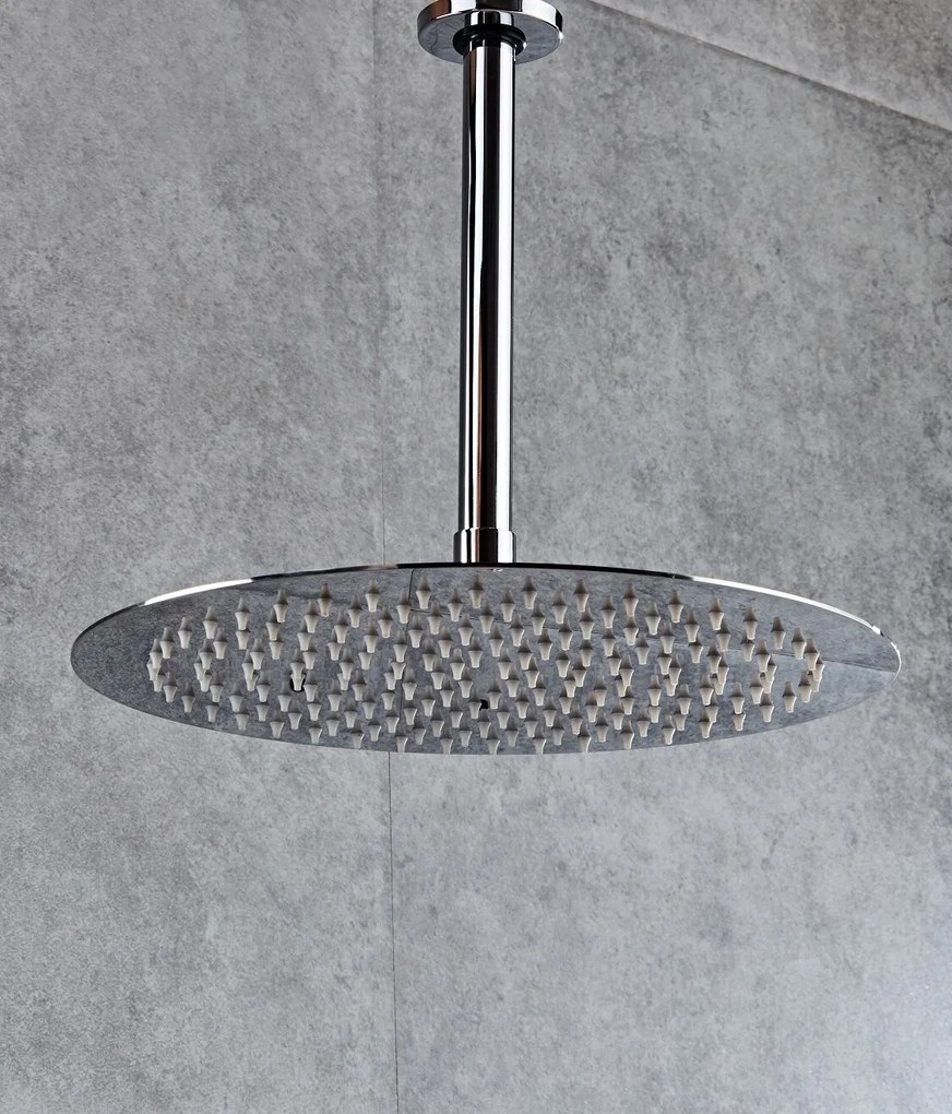 Saniclear Talpa inbouwregendouche 20cm met plafondarm, 2 standen handdouche en glijstang chroom