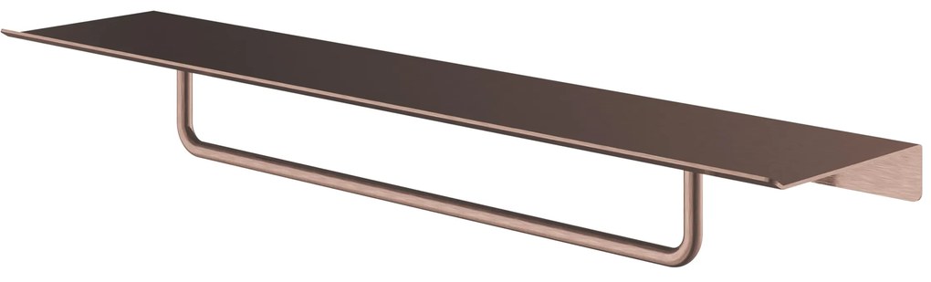 Hotbath &More handdoek rek 40cm voor planchet koper geborsteld PVD