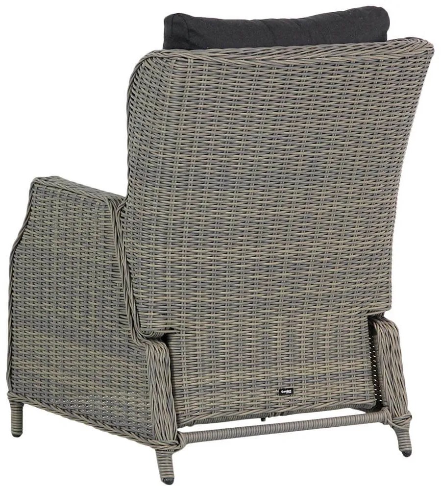 Stoel en Bank Loungeset 5 personen Wicker Taupe  Garden Collections Chicago