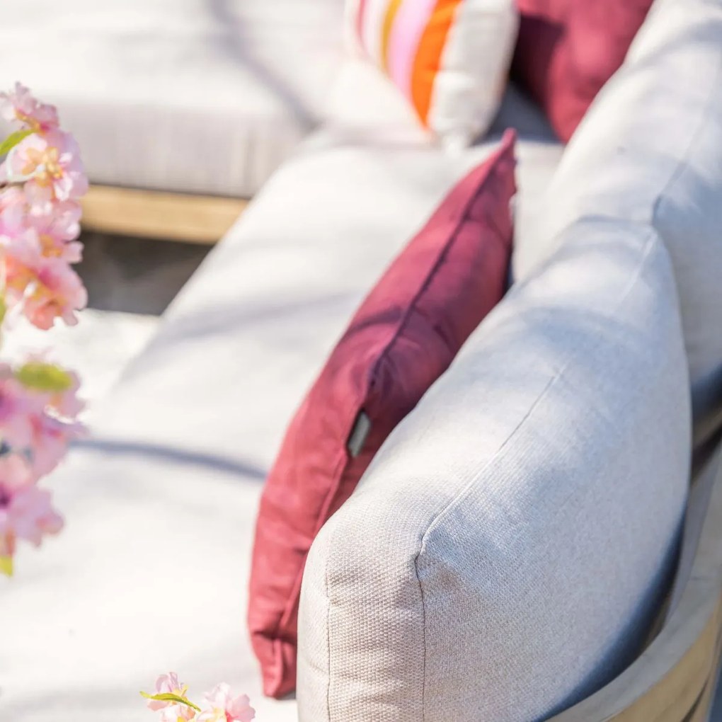 Garden Impressions Sirocco loungeset 4-delig links - acacia white wash