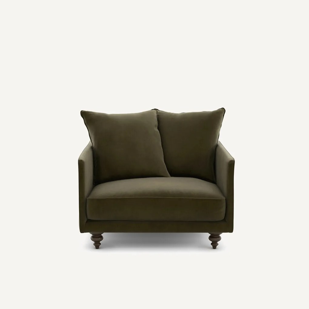Fauteuil fluweel, Lazare