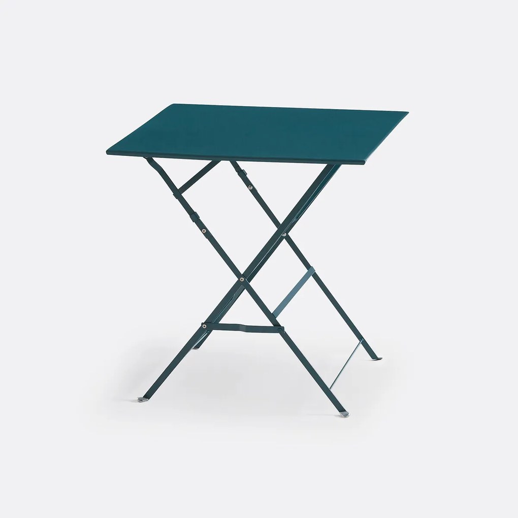 Vierkante plooibare tafel in metaal, Ozevan