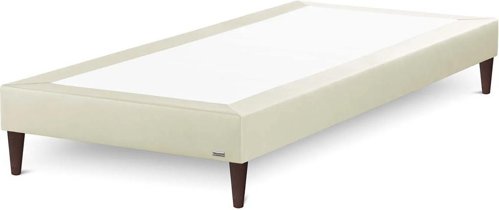 Ted Lapidus Maison | Boxspring Saffier 140 x 200 cm crèmekleurig bed frames massief beuken- en dennenhout, bed & bad bedden & matrassen