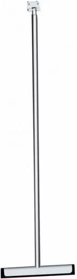 Vloerwisser James 25x120cm Chroom met Houder