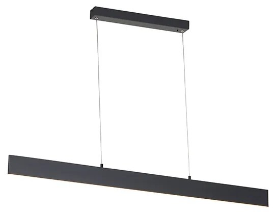 Eettafel / Eetkamer Hanglamp met dimmer antraciet incl. LED met afstandsbediening - Casper Modern Binnenverlichting Lamp