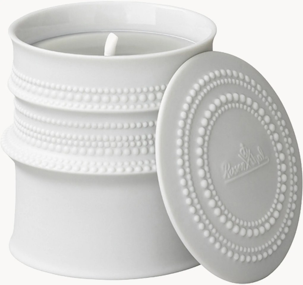 Geurkaars Pisara (verse citrus en bloemen) met deksel