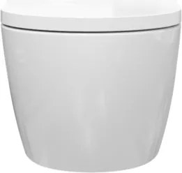 Plieger Capri randloze douche wc met softclose zitting wit glans