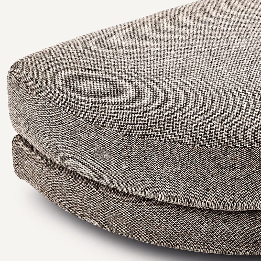 Modulaire voetensteun in tweed, TIBERIO