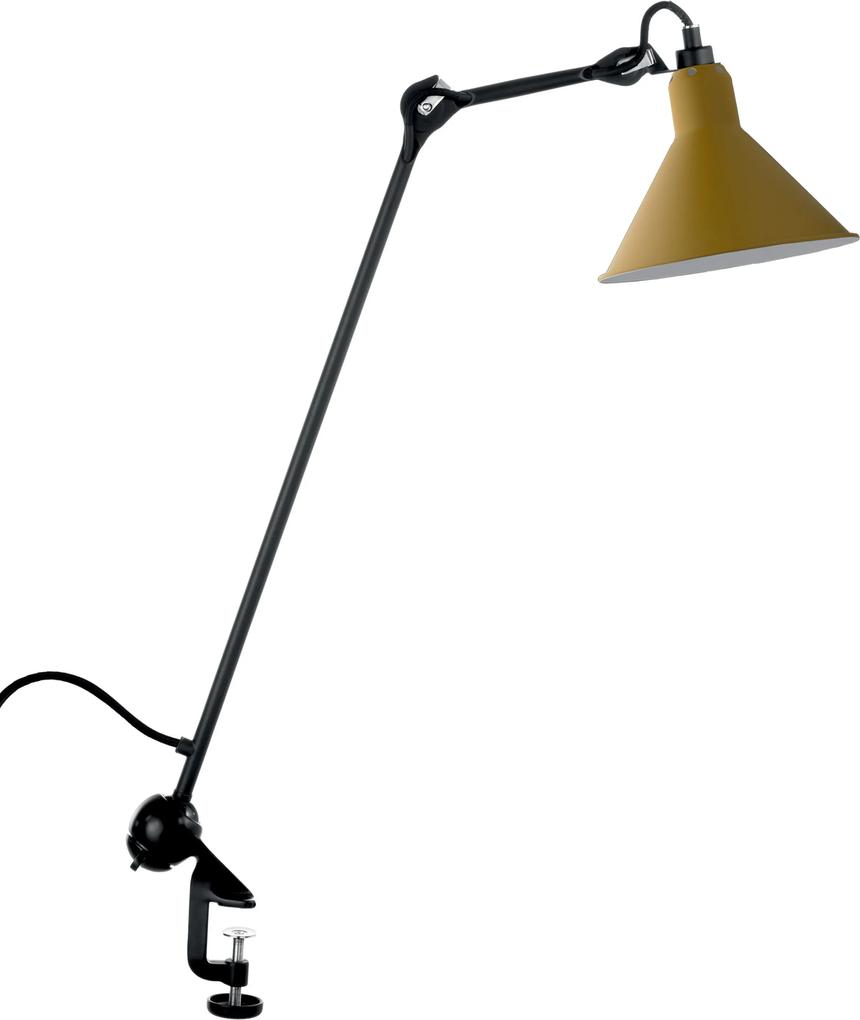 DCW éditions Lampe Gras N201 bureaulamp met tafelklem geel