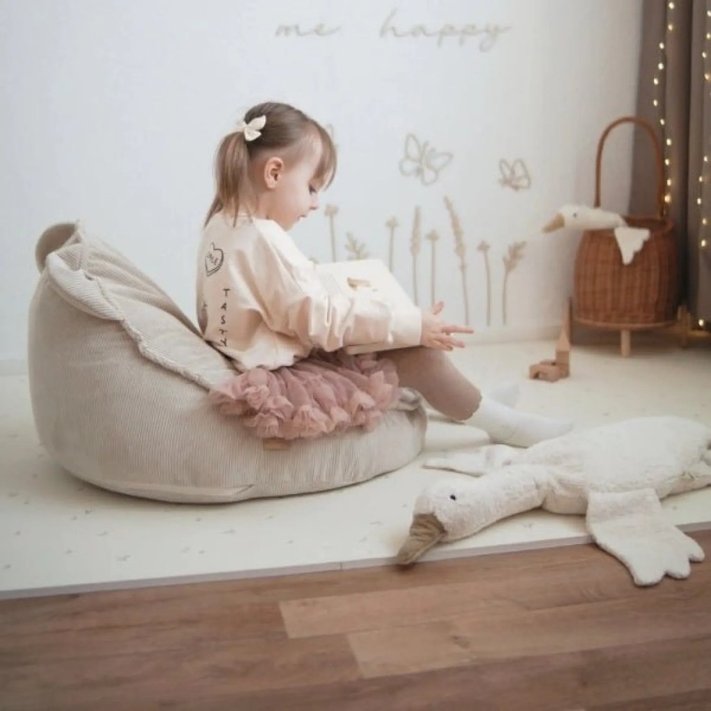 Sako Teddy Kinderzitzak Slimcord Rib - Beige