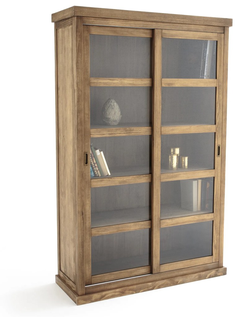 Boekenkast met 2 schuifdeuren Lunja