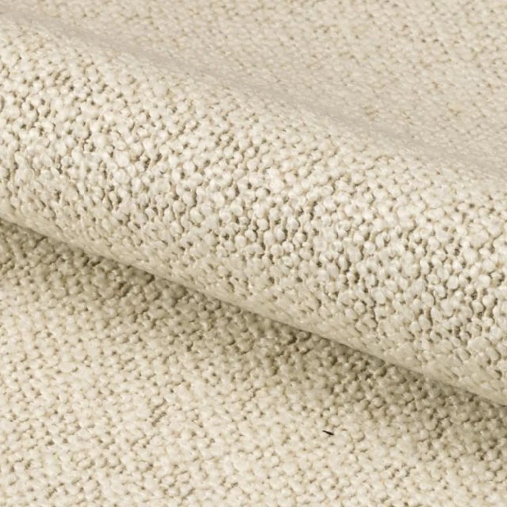 Eetkamerstoel Met Houten Poten Creme Boucle