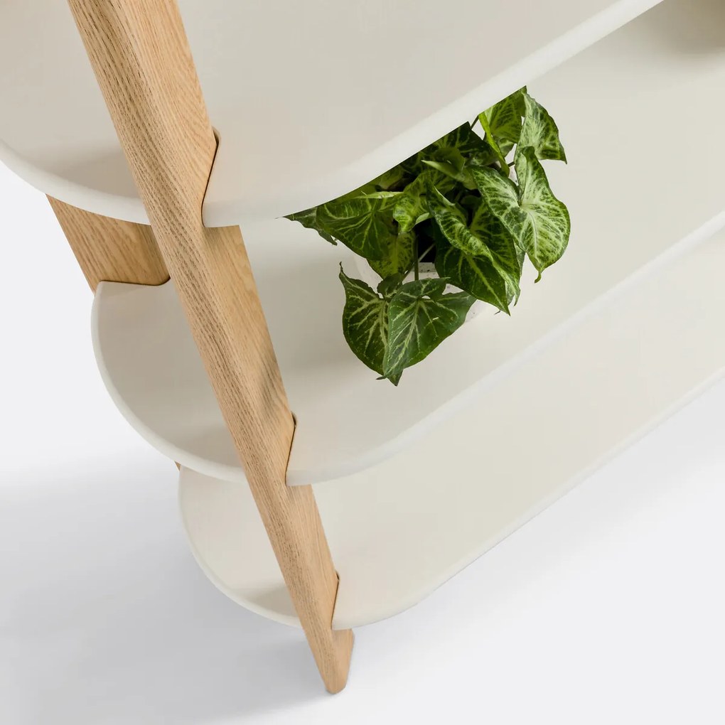 Organisch gevormde boekenkast, GALET