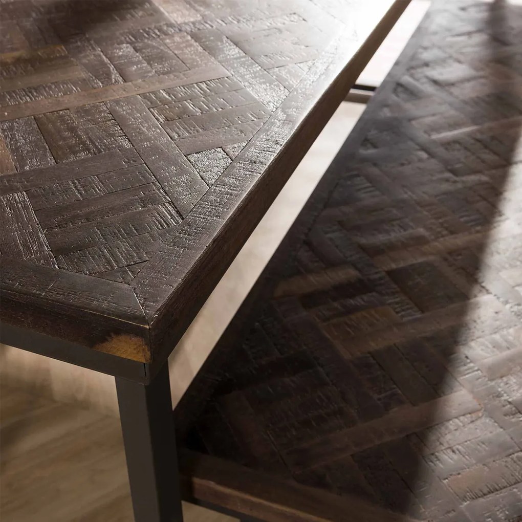 Teakhouten Eettafel Versailles - 200 X 100cm.