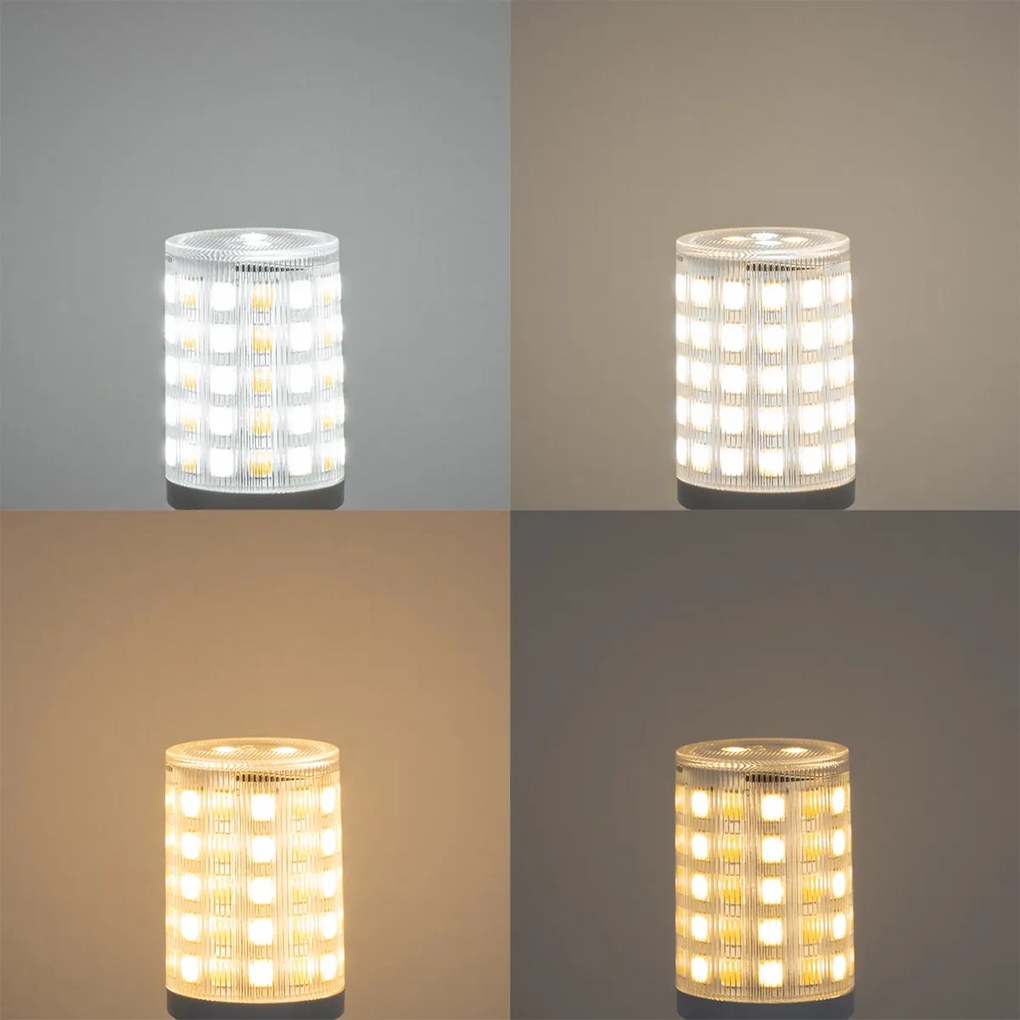 Set van 3 smart G9 dimbare LED lamp 2.5W 250 lm 2700K-6500K incl. Zigbee Smart Hub