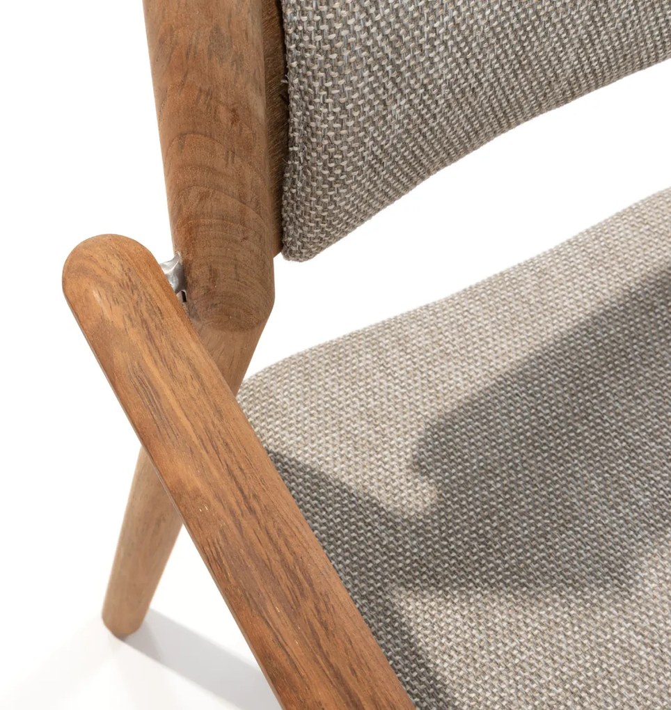 4 Seasons Outdoor Levi teakhouten stapelstoel SALE Tuinstoel houtkleur weerbestendig