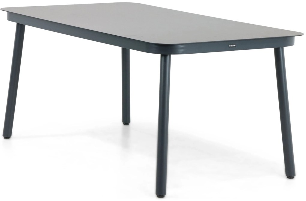 Tuinset 4 personen 160 cm Kunststof Oranje Domani Furniture Alba/Tavano