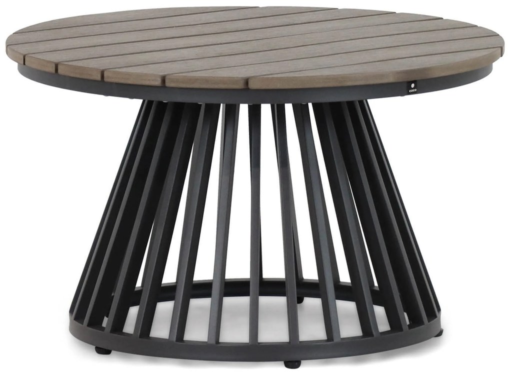 Stoel en Bank Loungeset 4 personen Aluminium/rope Grijs  Coco Puerto/Sorrento