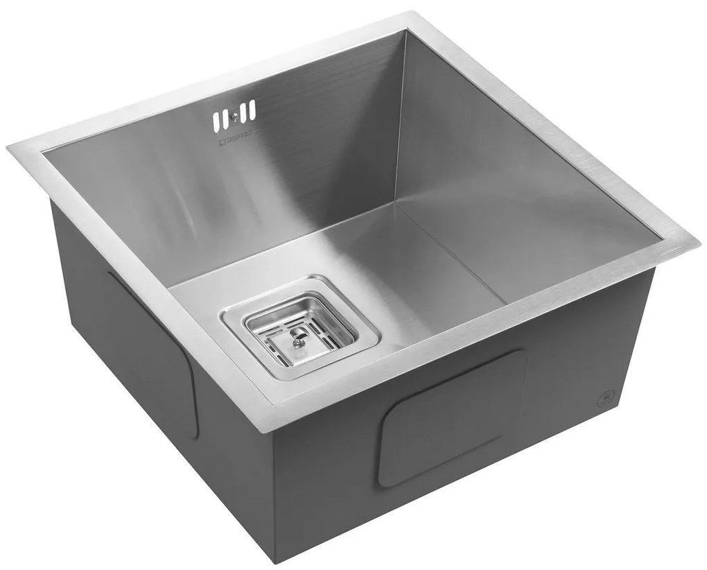 Sapho Zero spoelbak 44x43x20cm RVS