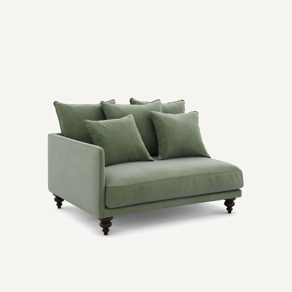 Halve bank fluweel, Lazare