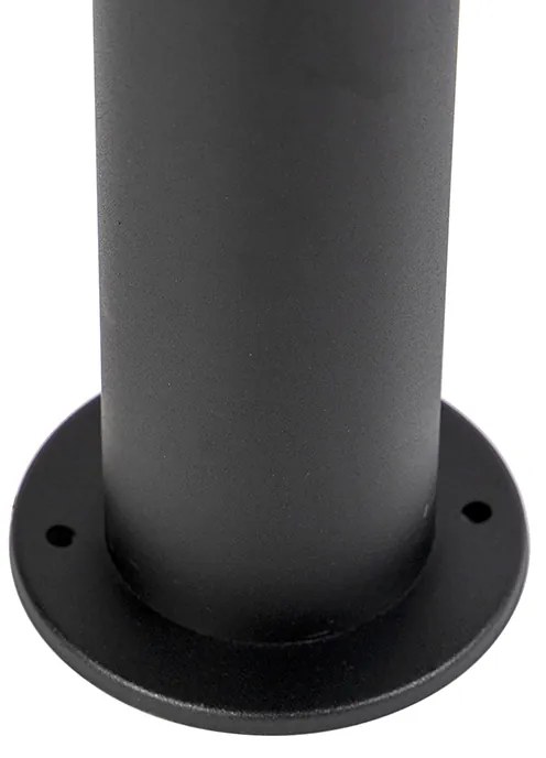 Moderne buitenlamp zwart 100 cm IP44 incl. LED - Roxy Modern IP44 Buitenverlichting cilinder / rond
