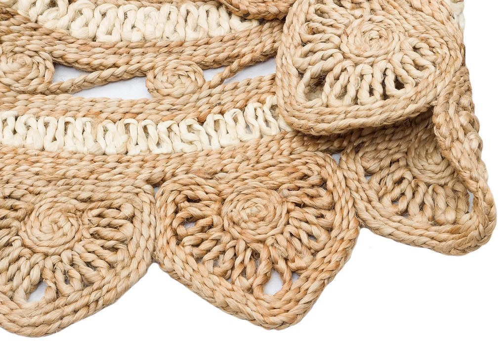 Vloerkleed Keagan rond jute | Conceptum Hypnosis