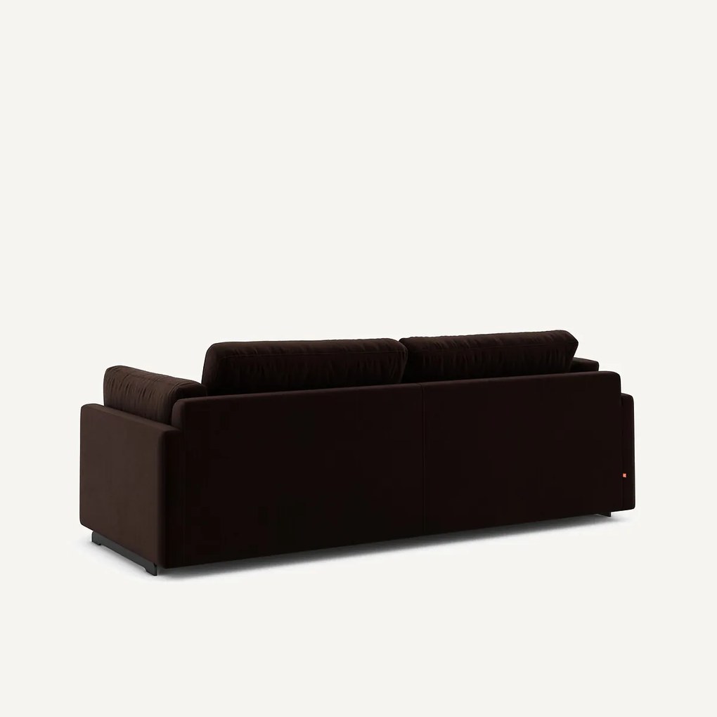 Omvormbare bank in fluweel, César